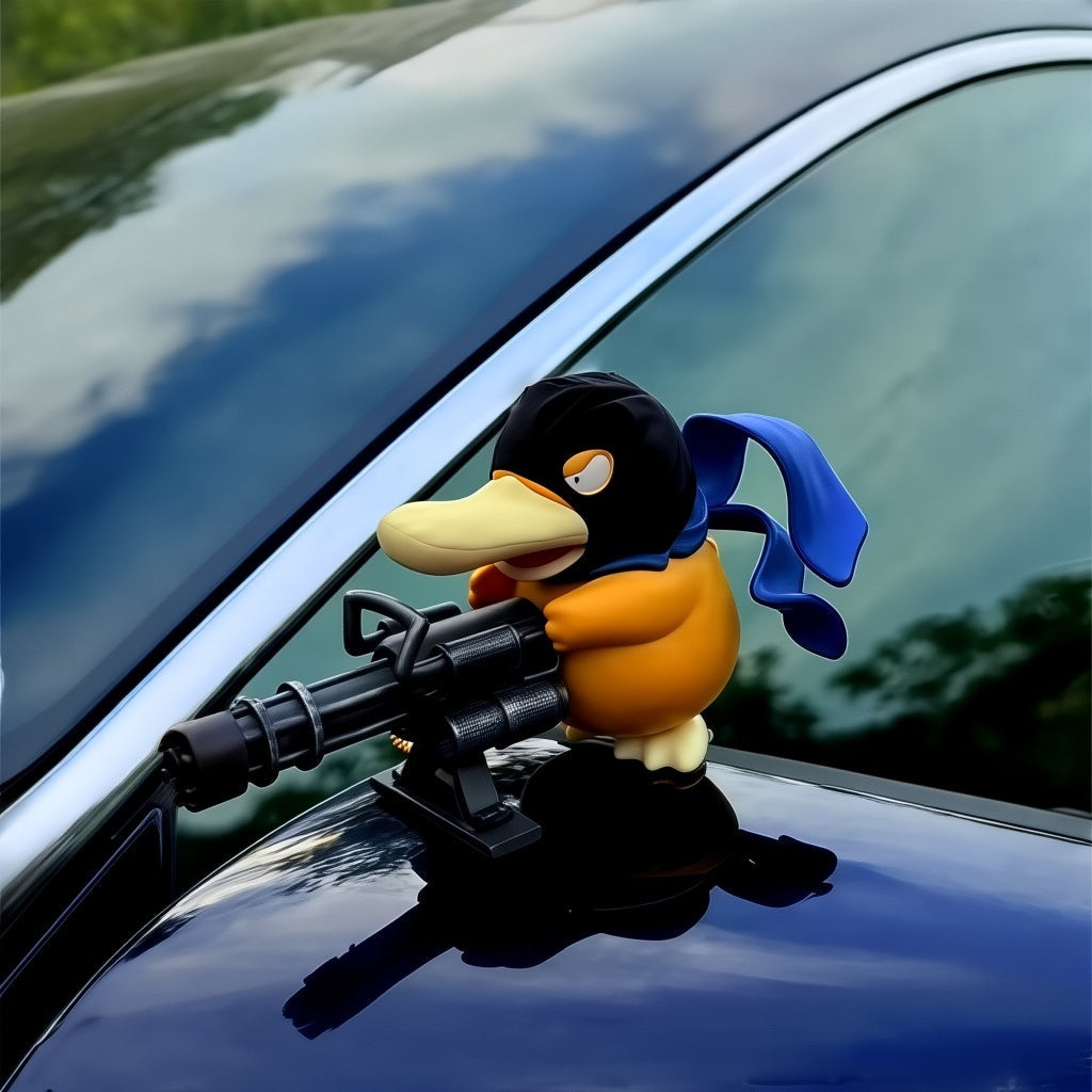Gatling Psyduck Car Ornament