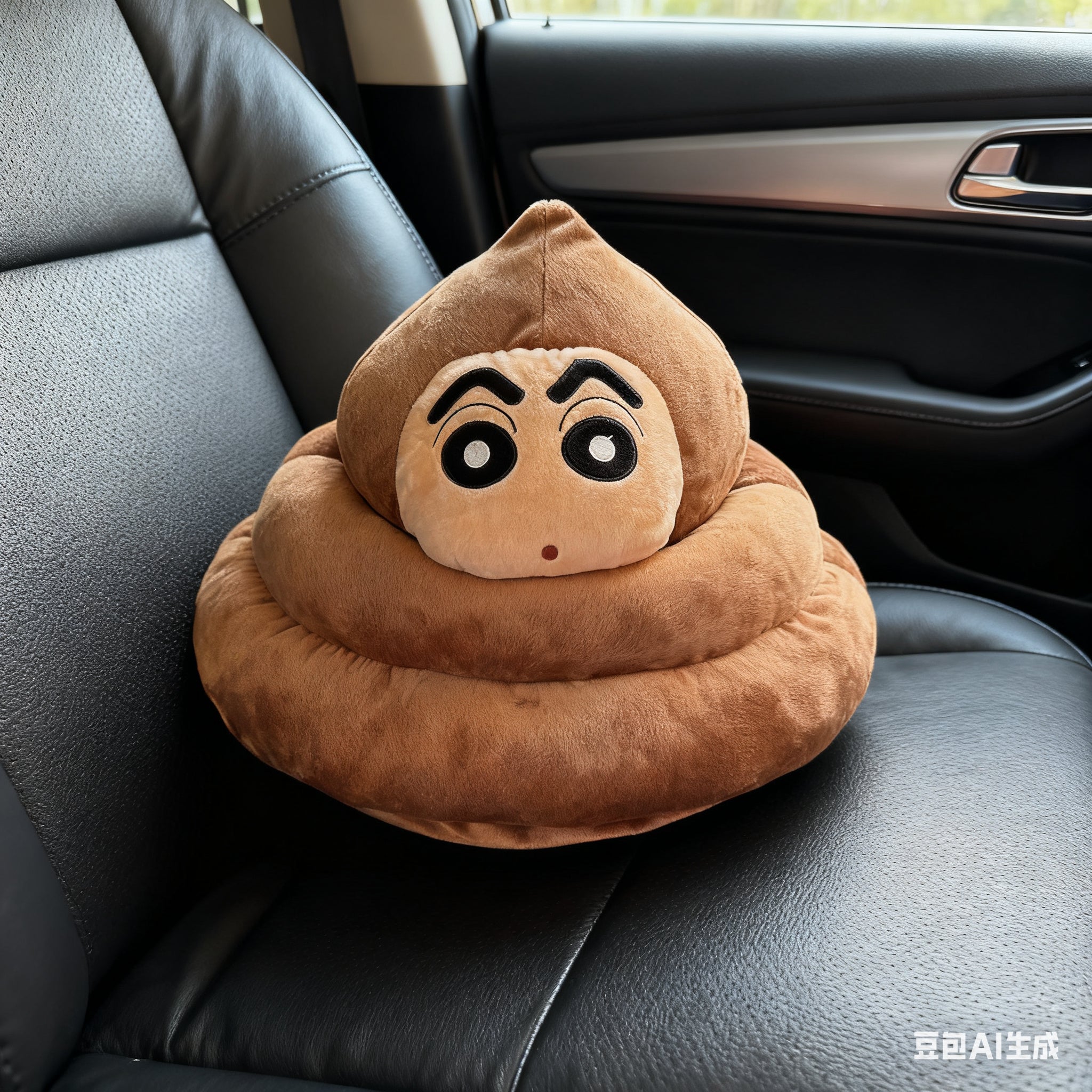 Poop Plush Pillow Blanket 2 in 1 Car Throw Cushion