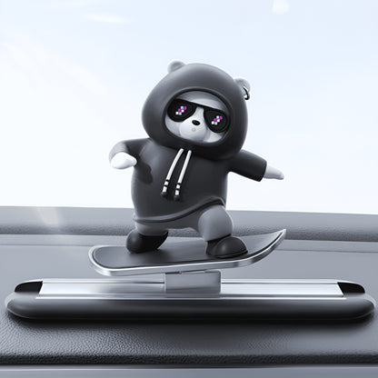 Skateboard Bear Car Ornament