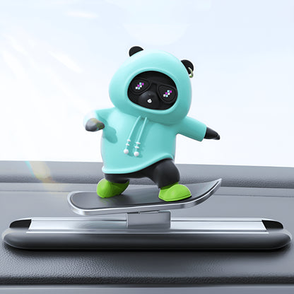Skateboard Bear Car Ornament