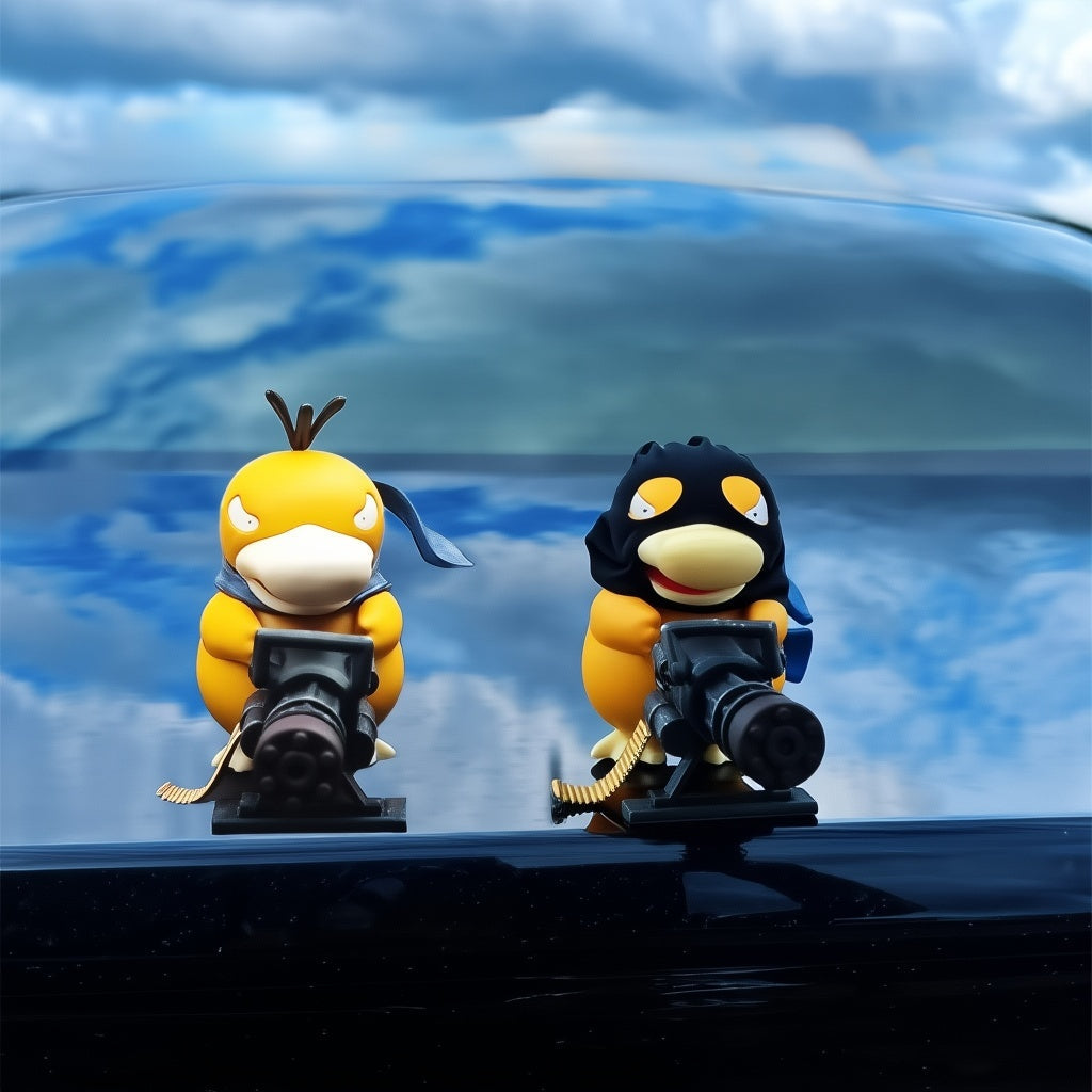 Gatling Psyduck Car Ornament