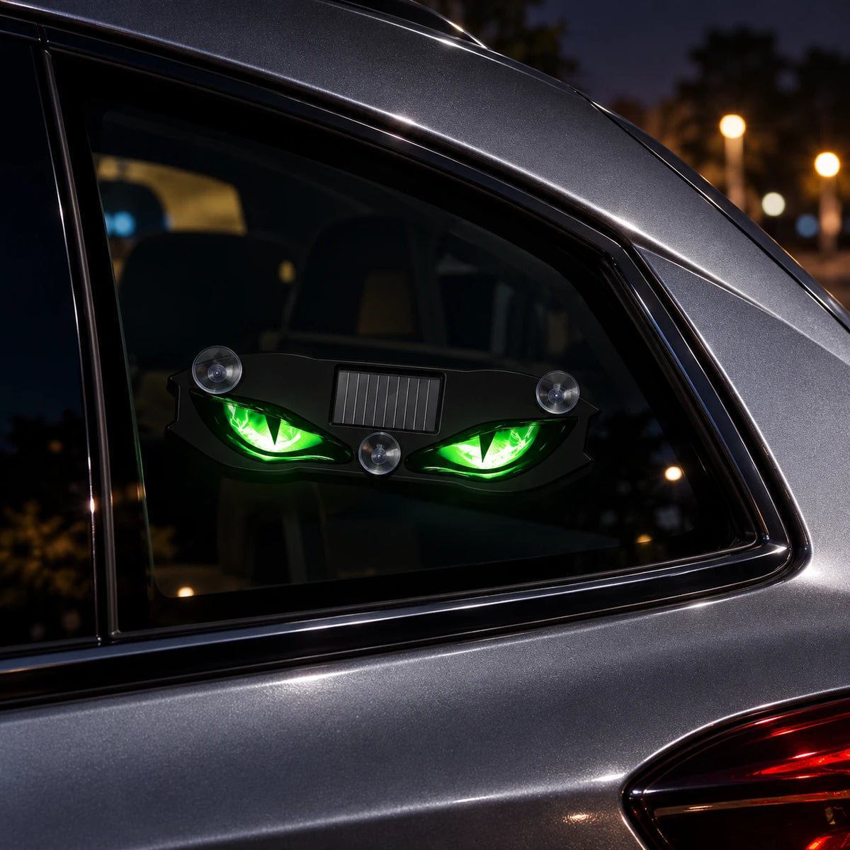 Green demon-eye LED car window light color option