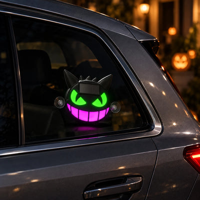 Devil design multicolor Halloween LED car window light