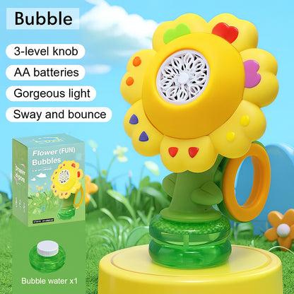 CARMOJ Automatic flower car bubble machine feature details